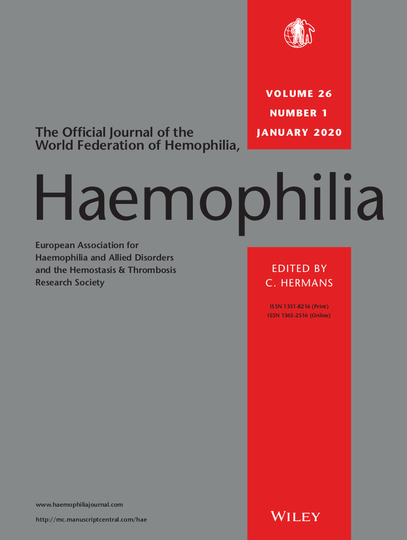Haemophilia Vol 26, no 1